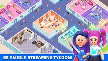 Idle Streaming Studios Tycoon ポスター