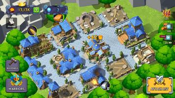 Idle Medieval Kingdom Army скриншот 1
