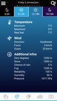 Weather for the Netherlands syot layar 1
