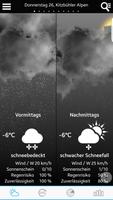 Wetter für Österreich Plakat