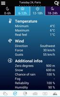 Weather for Belgium + World syot layar 2
