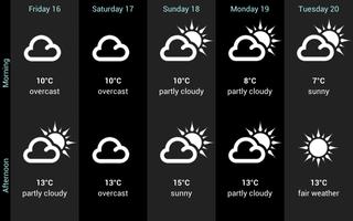 Weather for Germany screenshot 2