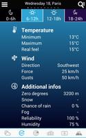 Météo pour l'Italie capture d'écran 2