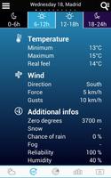 Weather for Spain ảnh chụp màn hình 1