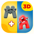 Merge Alphabet : 3D Alphabet