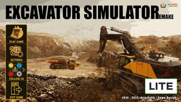 Excavator Simulator RMAKE (LT) Cartaz