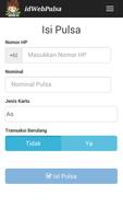 idwebpulsa mobile syot layar 3