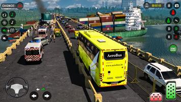 Offroad Bus Driving Bus Sim 3D capture d'écran 3
