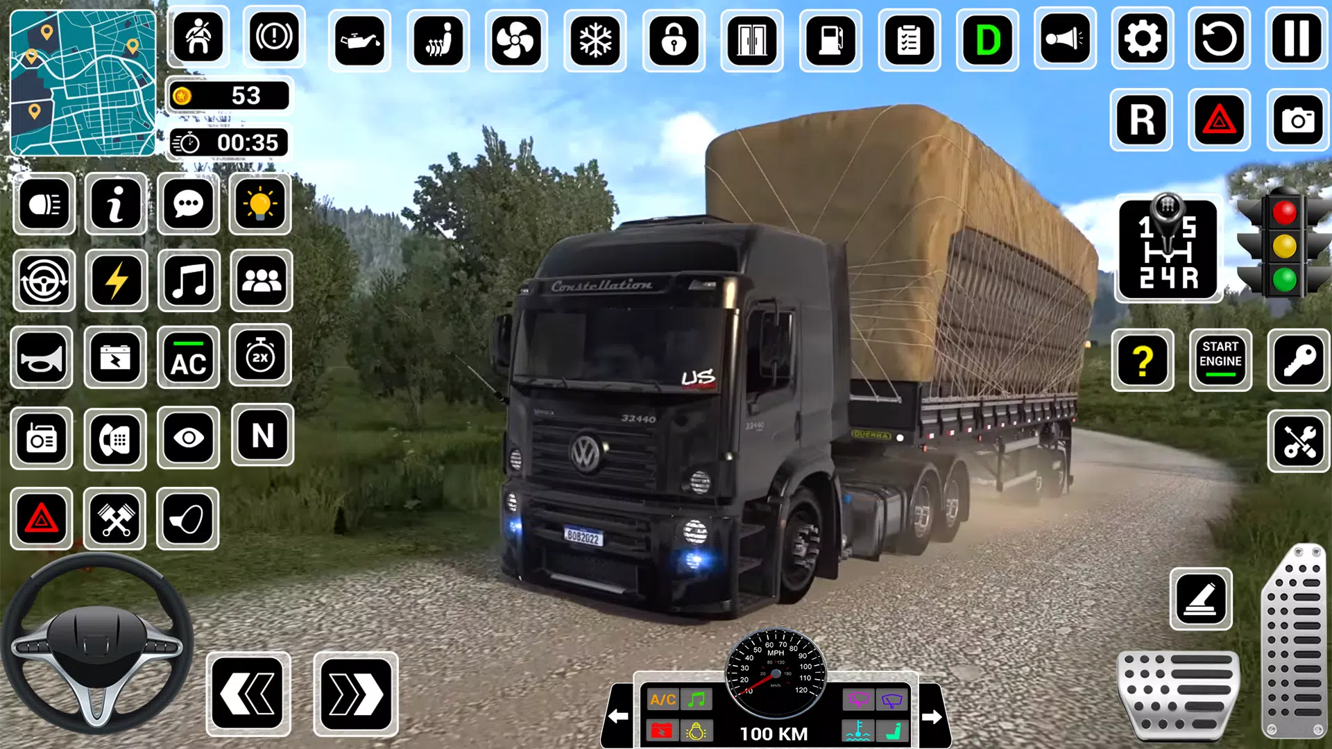 TRUCK SIMULATOR EUROPE 3 vs WORLD TRUCK DRIVING SIMULATOR