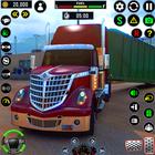 US Truck Driving Cargo Game 3D آئیکن