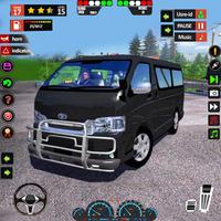 Moderne Bus Driving Games 3D-poster