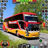 Bus Driving Coach Bus Sim 3D biểu tượng