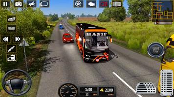 Euro Coach Bus Driving 3D Game Cartaz