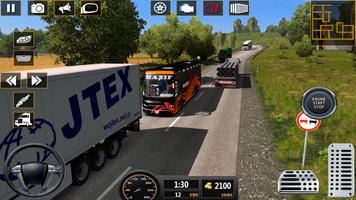 Bus Driving Coach Bus Sim 3D Ekran Görüntüsü 2