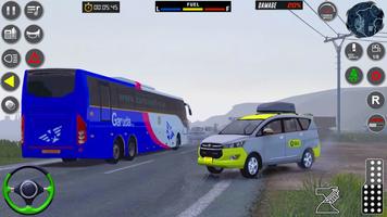 City Taxi Driver 3D เกมแท็กซี่ ภาพหน้าจอ 2