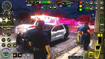 Police Car Driving Cop Chase ภาพหน้าจอ 3