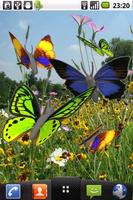 Butterfly animated color LWP! captura de pantalla 1