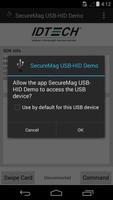 SecureMag USB-HID Demo تصوير الشاشة 1