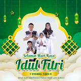 Bingkai Foto Idul Fitri 2024