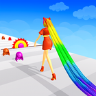 Long Hair Running Game Race 3D иконка