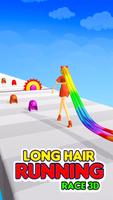 Long Hair Running Game Race 3D постер
