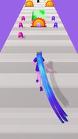 Long Hair Running Game Race 3D скриншот 3