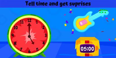 Telling Time Games For Kids - Learn To Tell Time imagem de tela 2