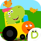 My Dino Town: Dinosaur Train Game for Kids أيقونة