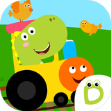My Dino Town: Dinosaur Train Game for Kids أيقونة