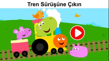 Dinozor Tren Oyunu–Çocuklar ve bebekler için gönderen