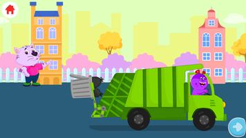 Garbage Truck الملصق