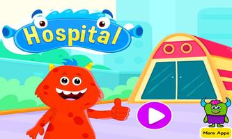 🏥 My Monster Town - Free Doctor Games For Kids 🏥 Affiche