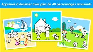 Dessin, Coloriage pour enfants Affiche