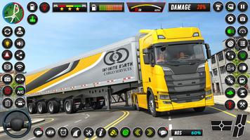 Euro Truck Game Truck Driving capture d'écran 1