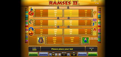 Ramses Casino Slot screenshot 2