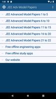 JEE Advanced Model Papers ポスター