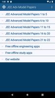 JEE Advanced Model Papers पोस्टर
