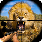 Animal Lion Sniper Hunter icône