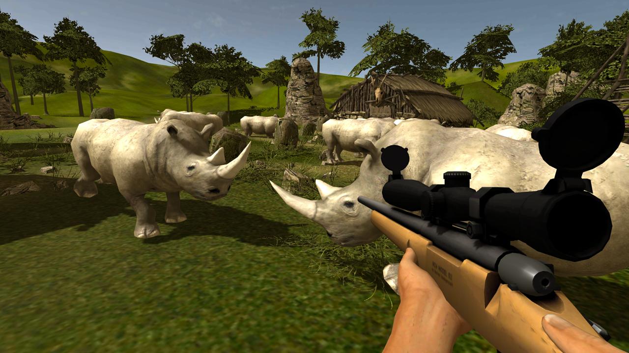 Rhino Hunter For Android Apk Download - white rhinoceros roblox