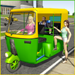 Tuk Tuk Rickshaw City Driving