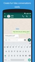 IFakeIt - fake text messages & chat conversations captura de pantalla 1