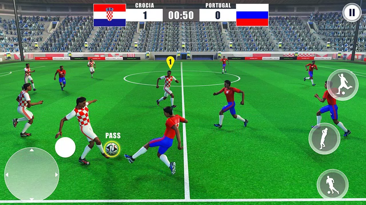 Jogo De Futebol Lite 50 MB C/ Várias Ligas & Offline Para ANDROID 