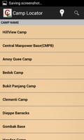 SAF Camp Locator captura de pantalla 1