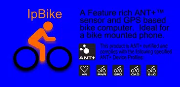 IpBike ANT+™ велокомпьютер