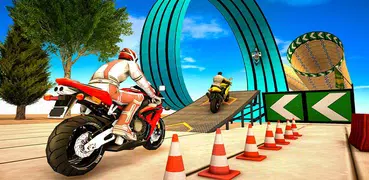 Mega Ramp Bike Stunt Games 3D
