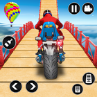 Mega Ramp Bike Stunt Games 3D 图标