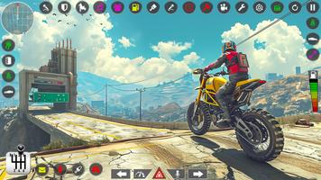 Mega Ramp Bike Stunt Games 3D 海报