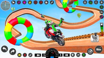 Mega Ramp Bike Stunt Games 3D 截图 1