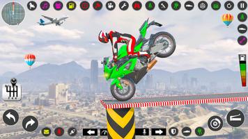 Mega Ramp Bike Stunt Games 3D 截图 2