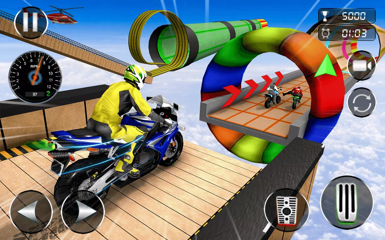 Jogos de mega rampa Impossible Tracks Stunt Bike - Download do APK para  Android